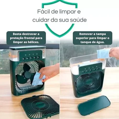 Mini Ar Condicionado, Ventilador Portátil 0 - Imagem 5